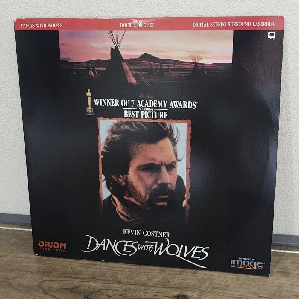 Dances with Wolves laserdisc movie